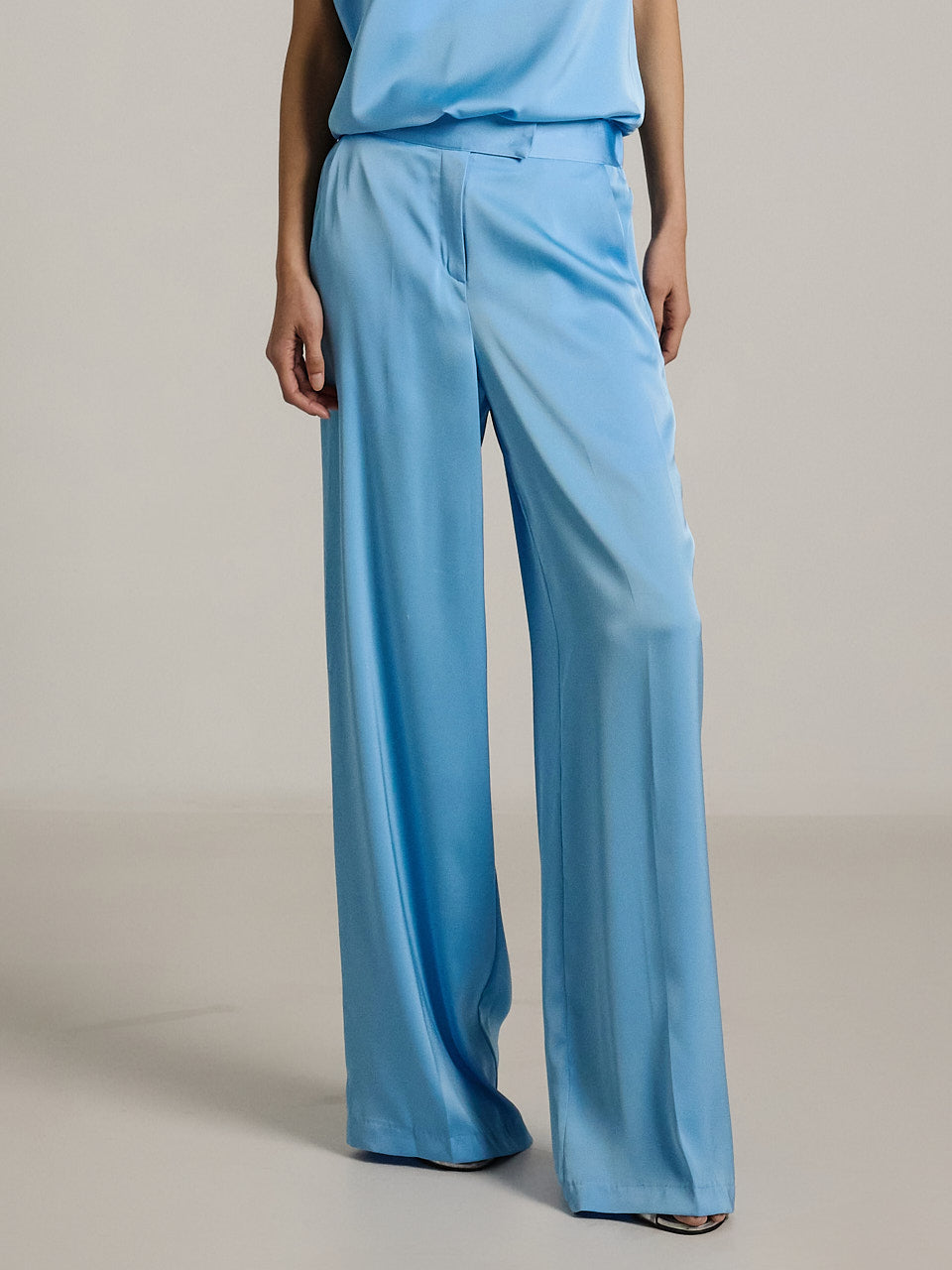 P9164 褶裥休闲裤