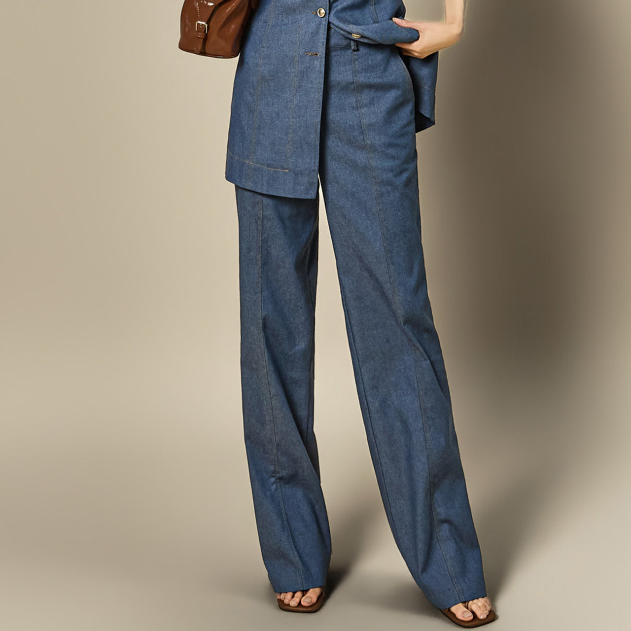 P9195 ストレートスリムパンツ