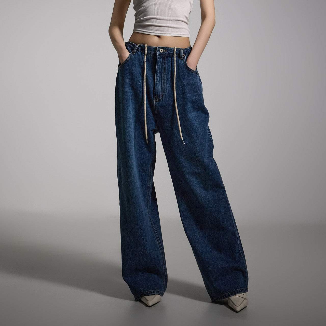 PJ568 String Jeans