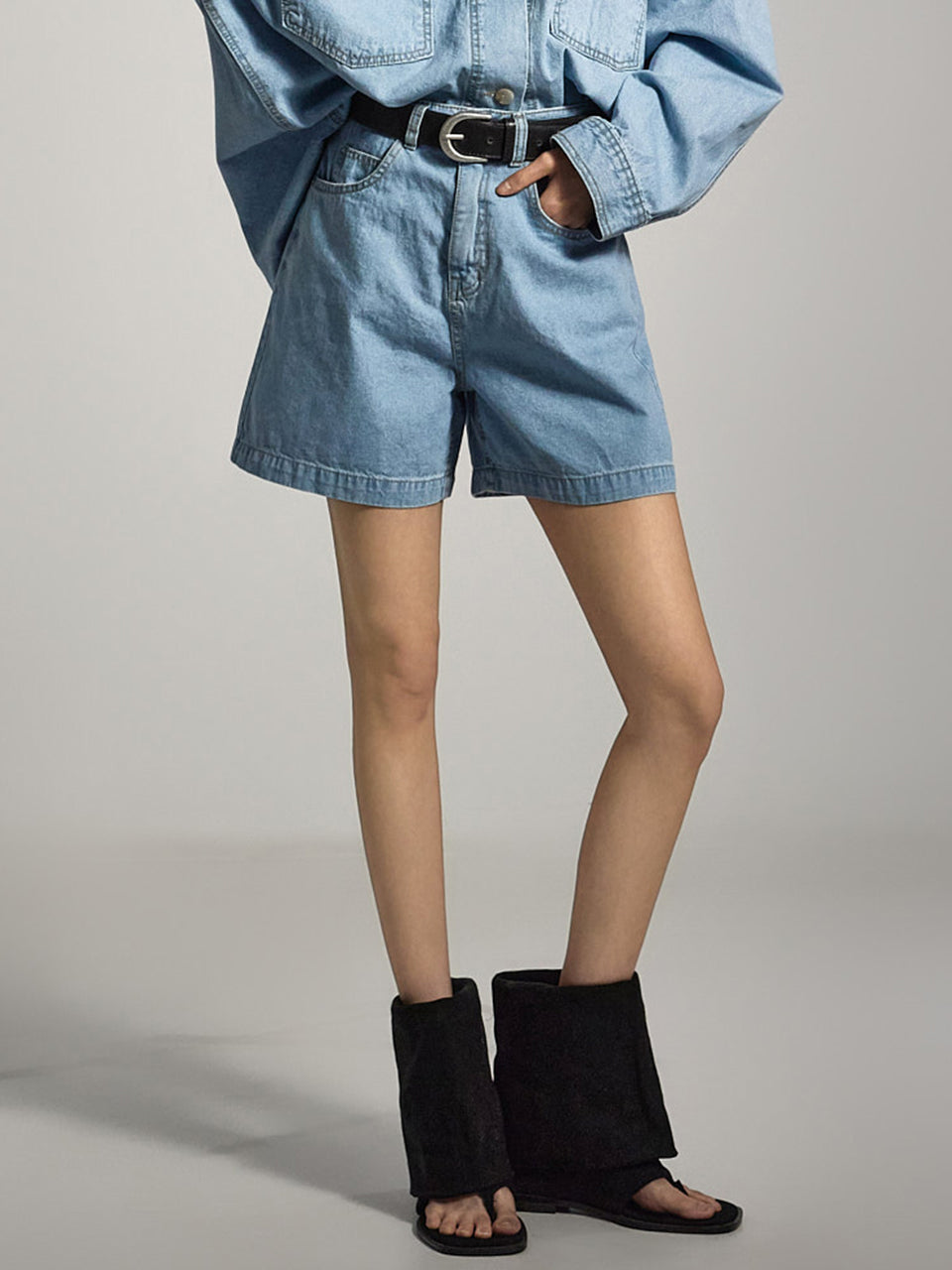 PJ575 短裤牛仔裤