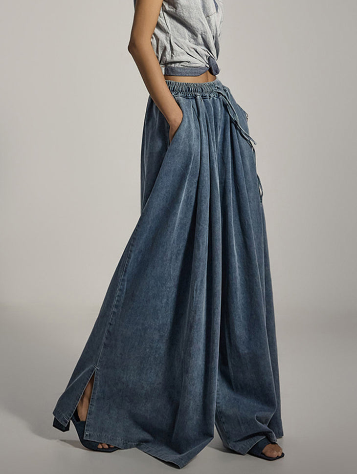 PJ576 Wide Flared Jeans