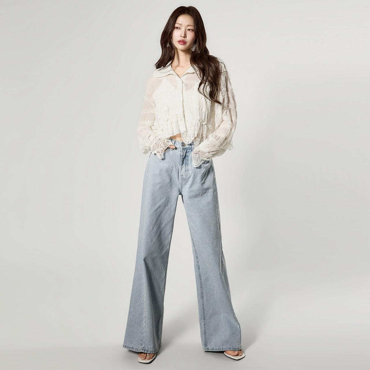 PJ586 Wide Jeans