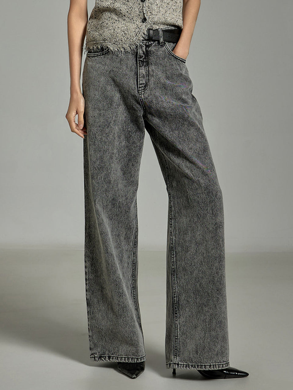 PJ600 Wide Jeans