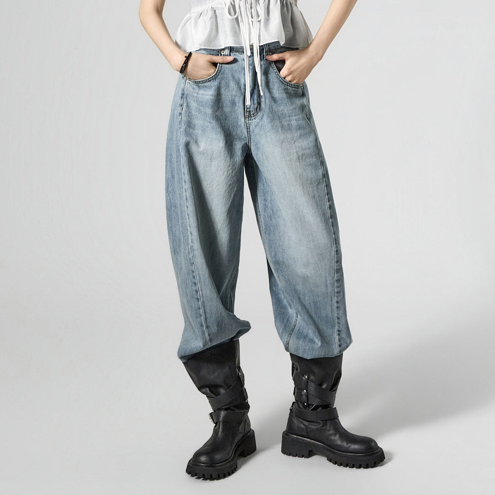 PJ631 Semi-Balloon Jeans