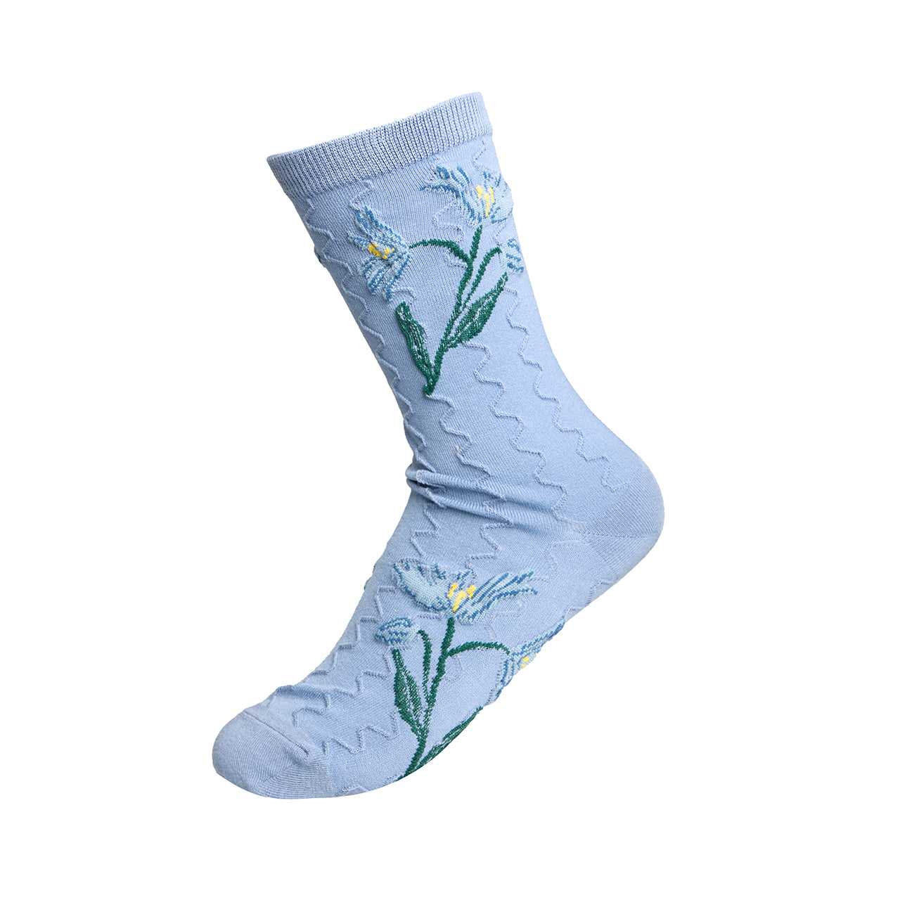 RE-341 Flower Embroidered Socks