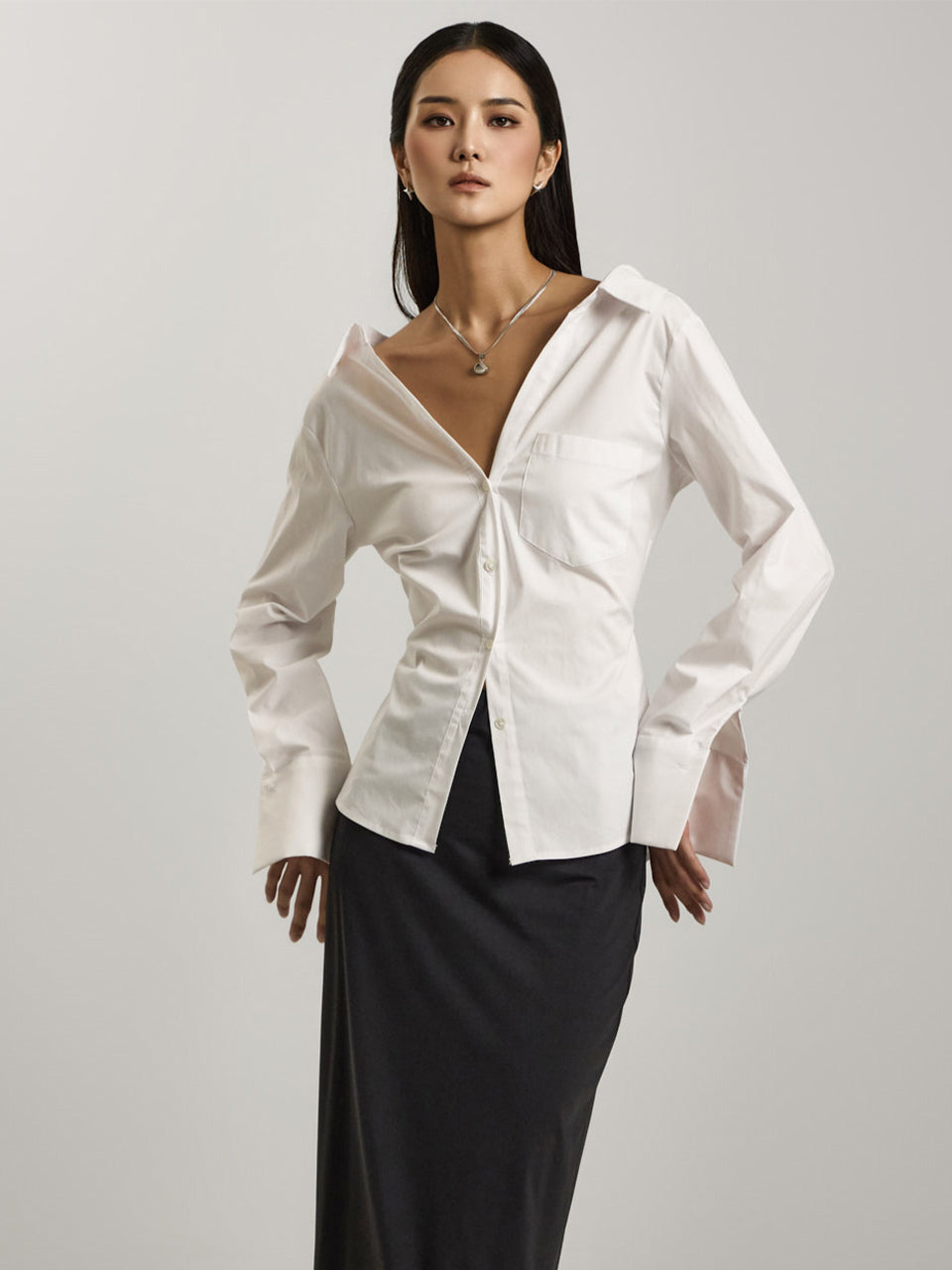 S740 Off-Shoulder Shirt