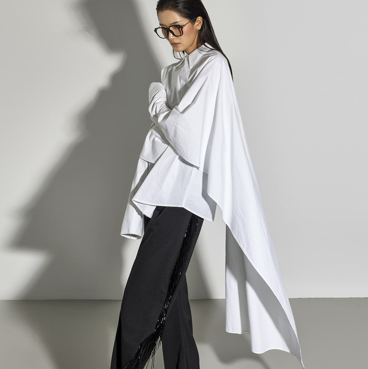 S822 Shirts with Scarf