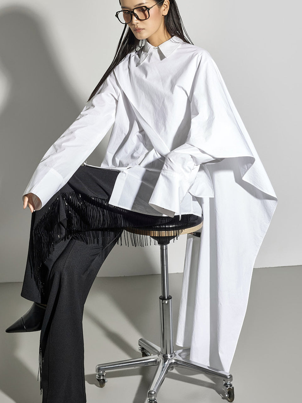 S822 Shirts with Scarf