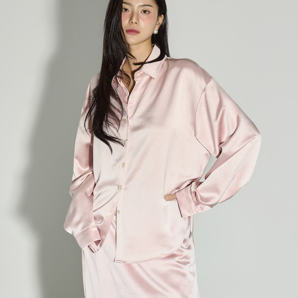 S836 Satin Shirts