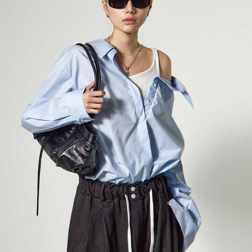 S863 Layered Sleeveless Shirts