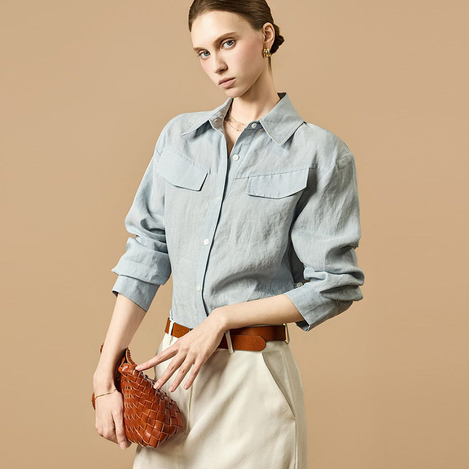 S881 Linen Padded Shirts