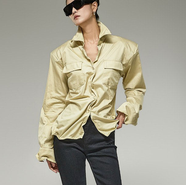 S926 Curve Waist Shirts