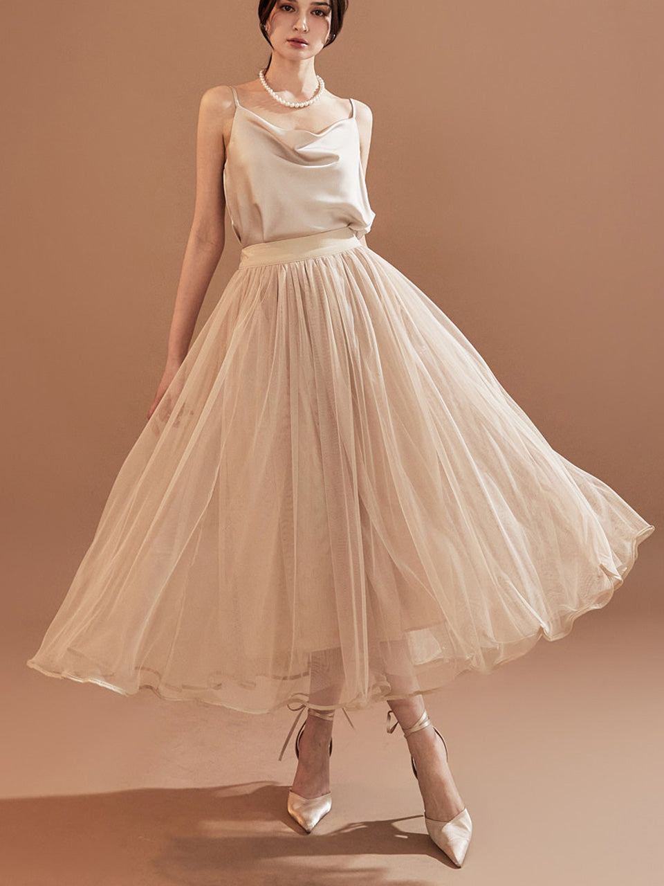 SK2705 チュールスカート