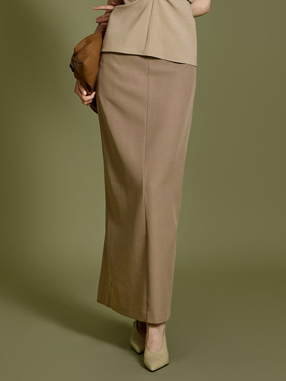 SK2815 ピンタックスカート