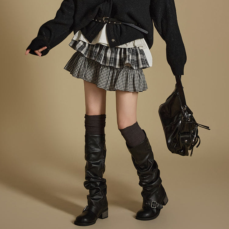 SK2910 层叠半身裙