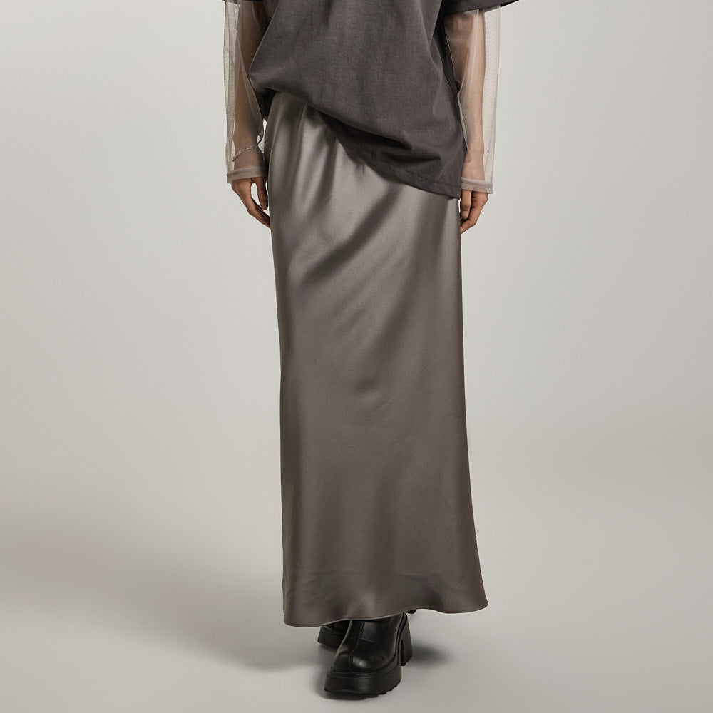 SK2956 サテンスカート