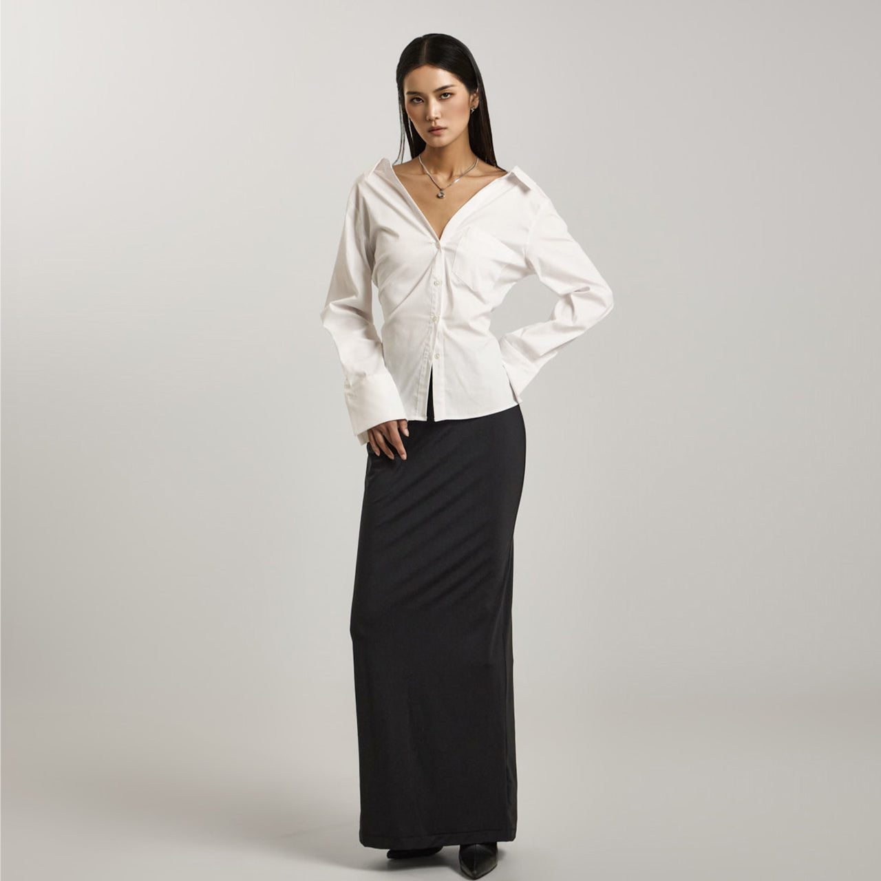 SK2957 バックスリットスカート