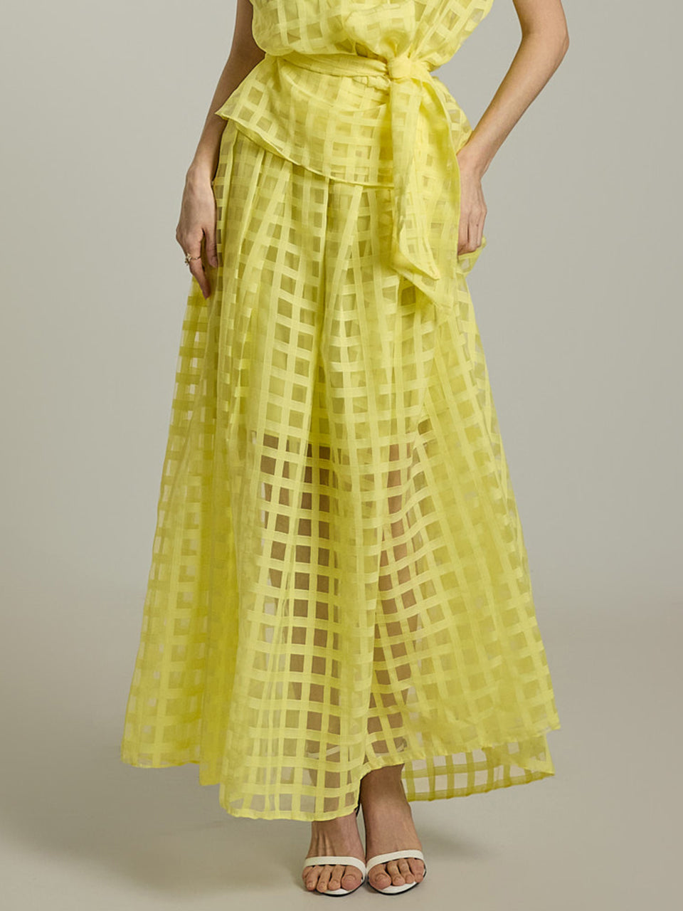 SK2973 オーガンザスカート