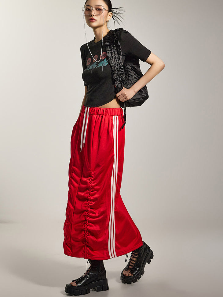 SK2986 シャーリングスカート