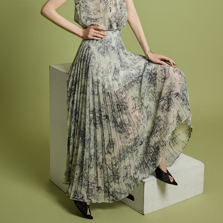 SK2995 Pleated Skirt