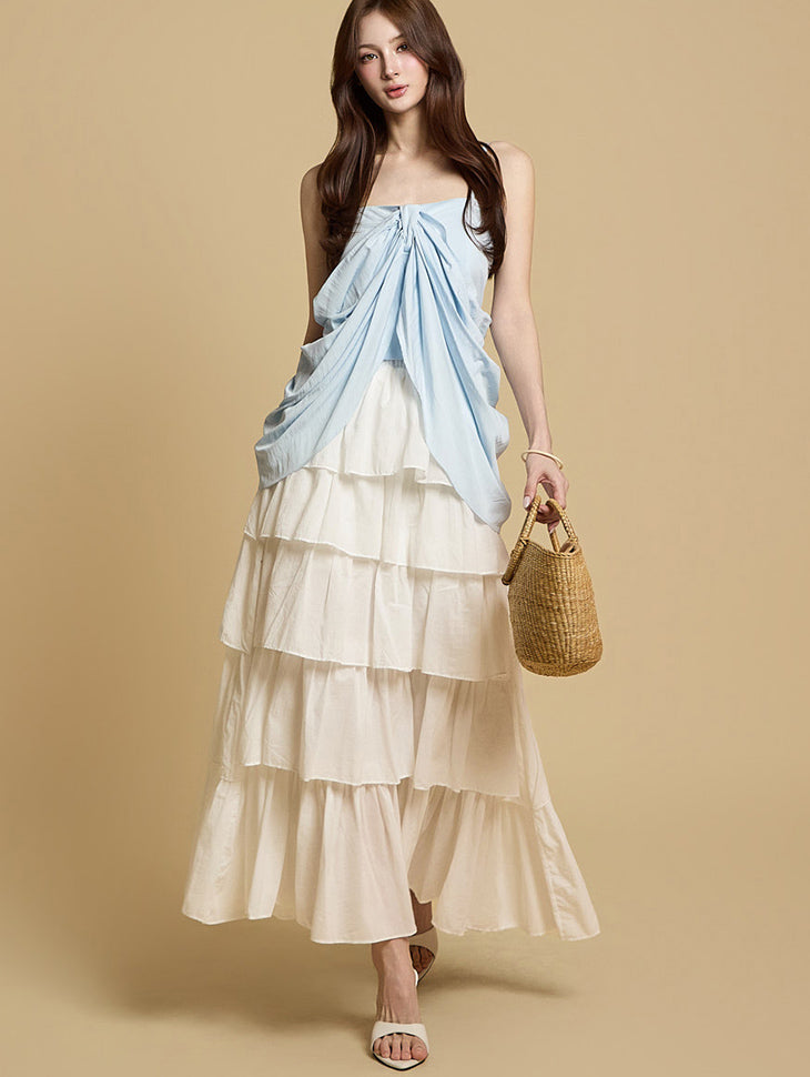 SK3003 ティアードスカート