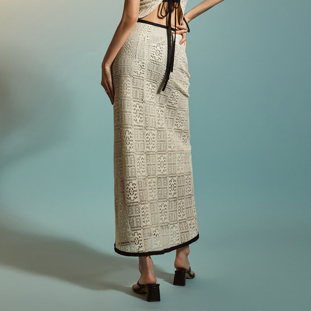 SK3012 アイレットニットスカート