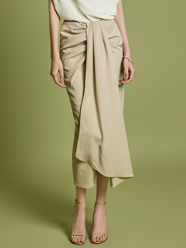 SK3017 シャーリングスカート