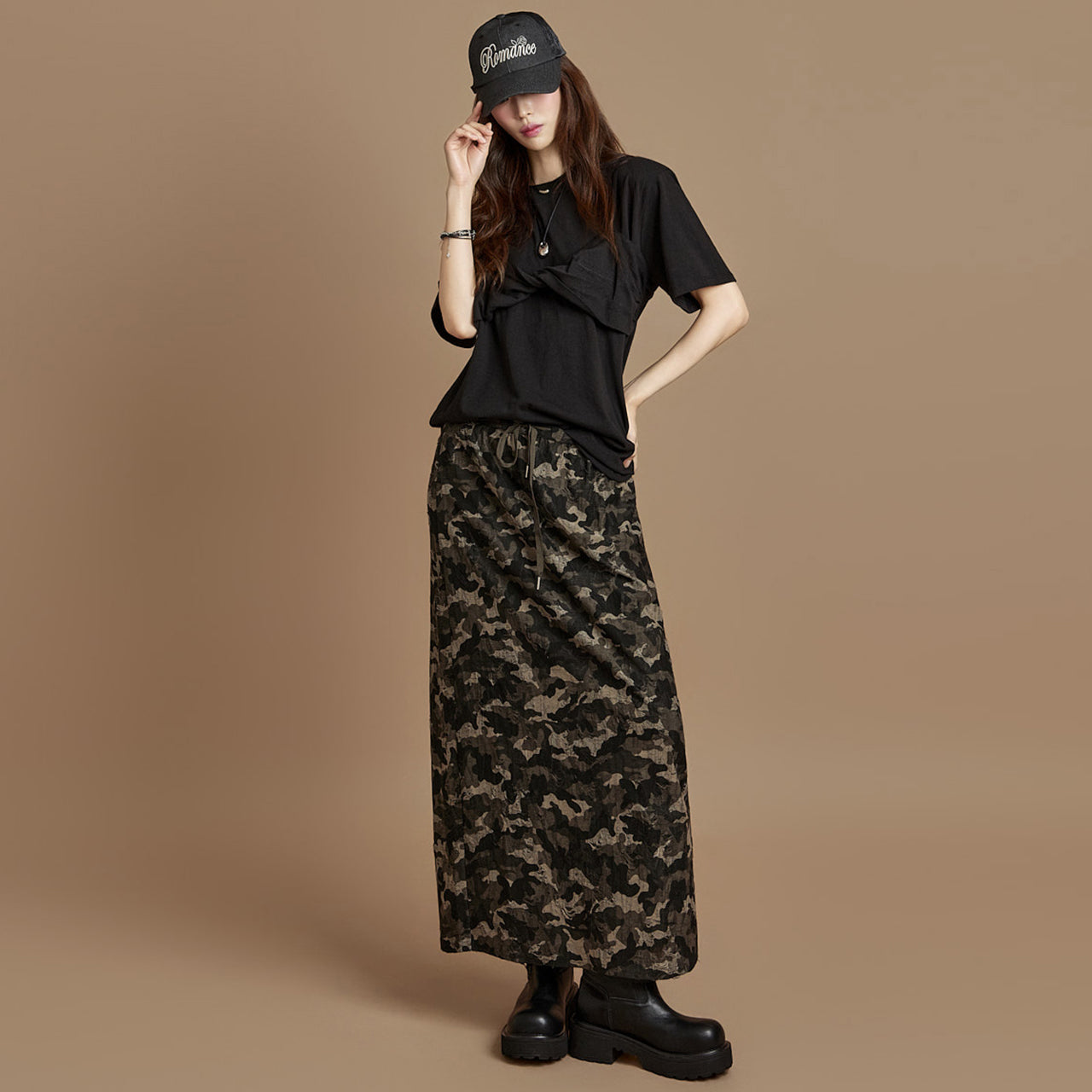 SK3077 Camouflage Skirt