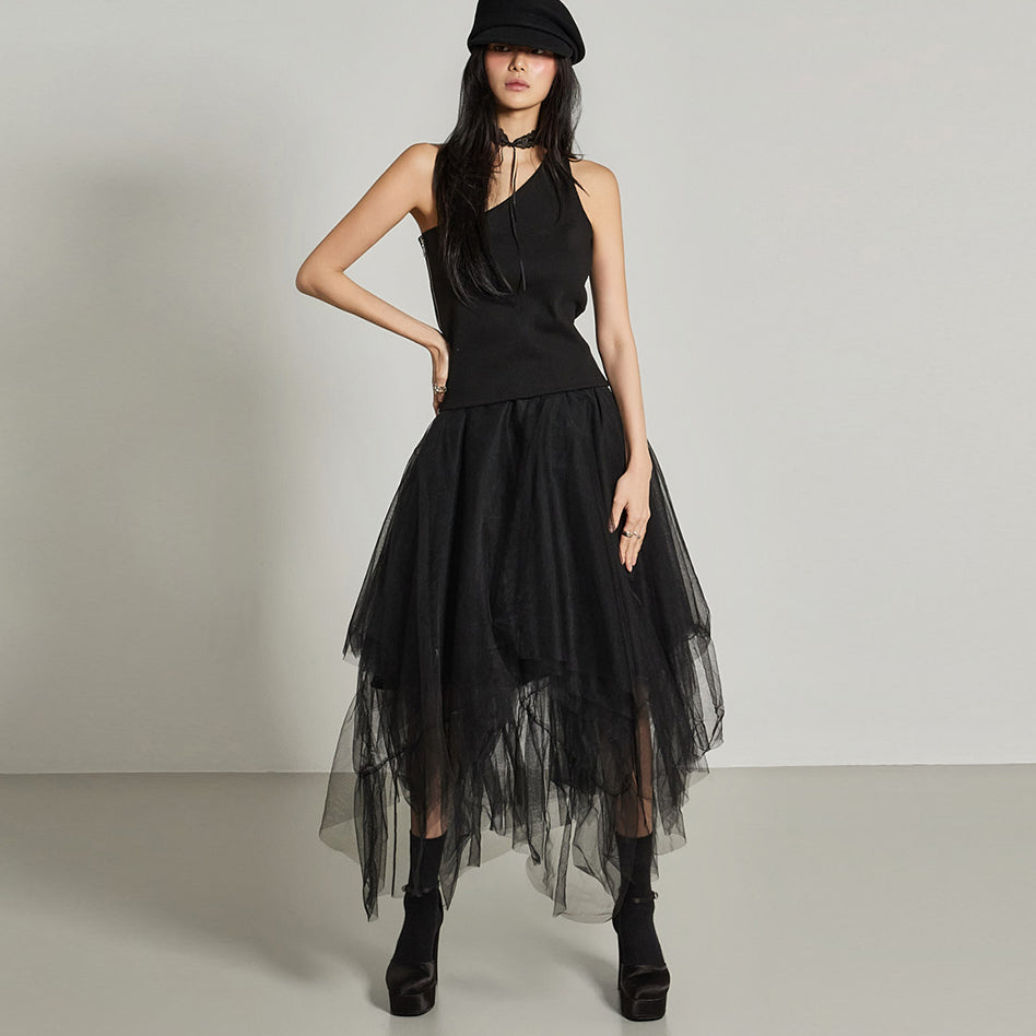 SK3105 Unbalanced Skirt