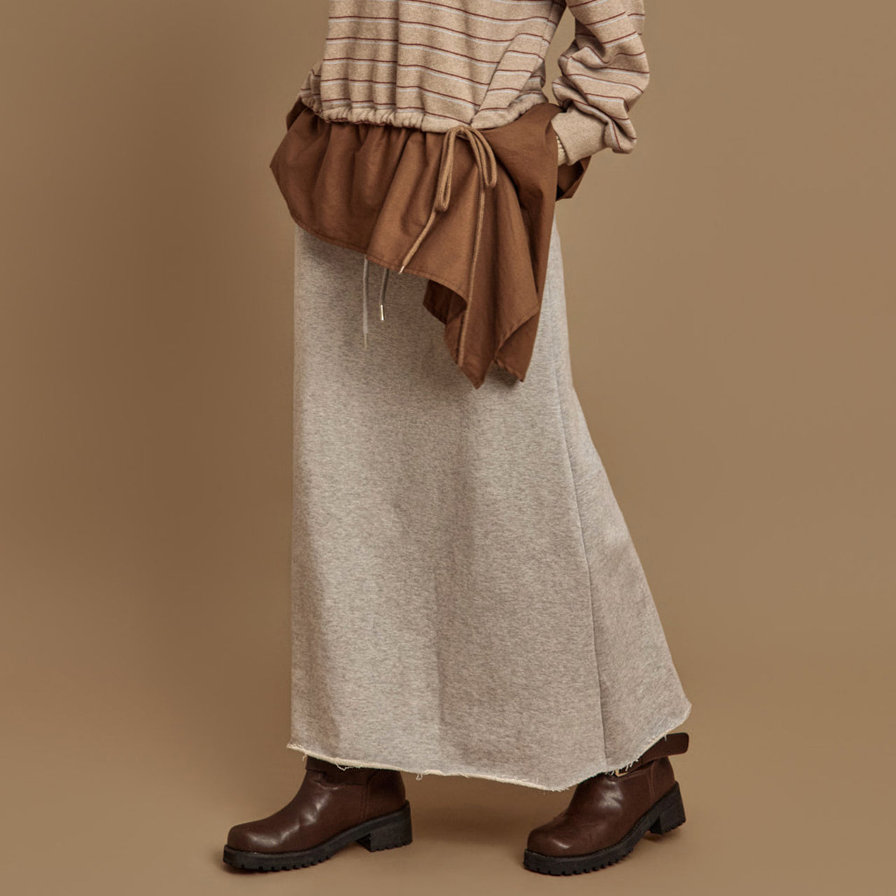 SK3110 A-Line Long Skirt