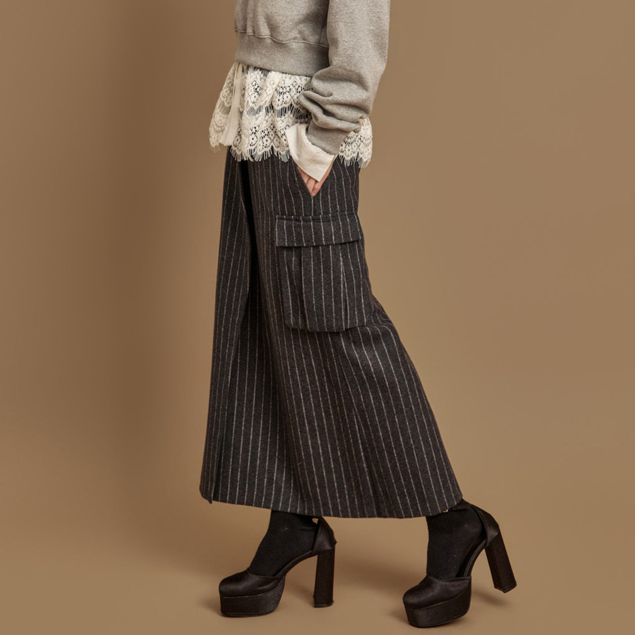 SK3117 Wool Skirt