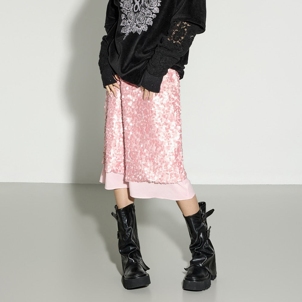 SK3139 Sequin Skirt