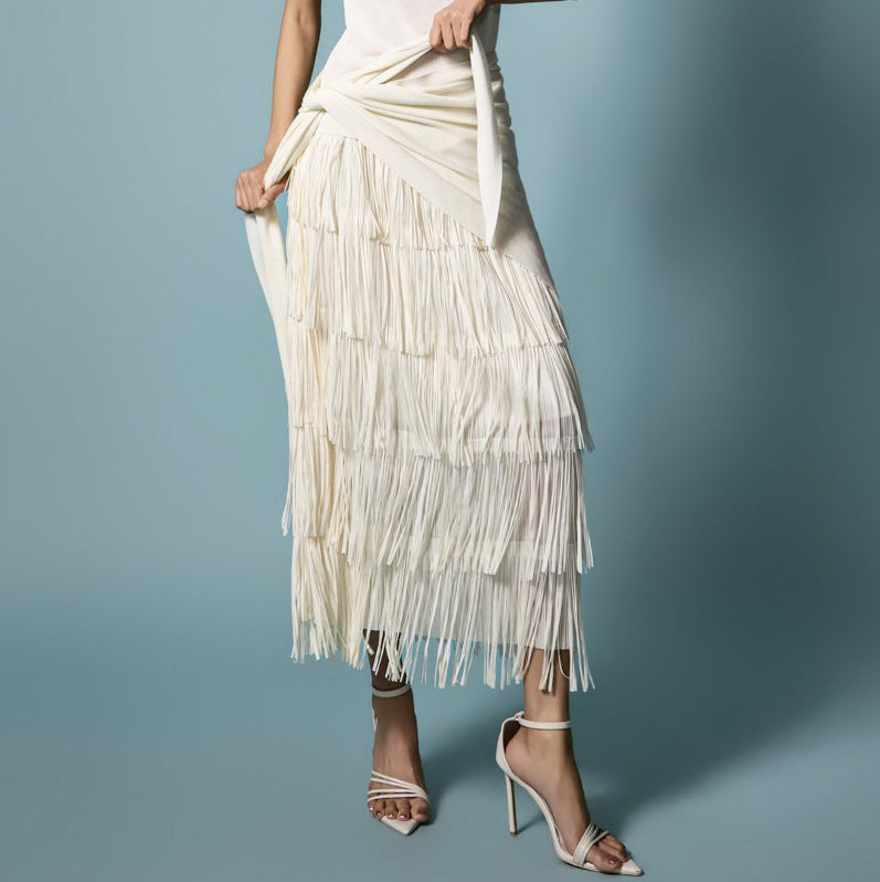 SK3225 Fringe Skirt