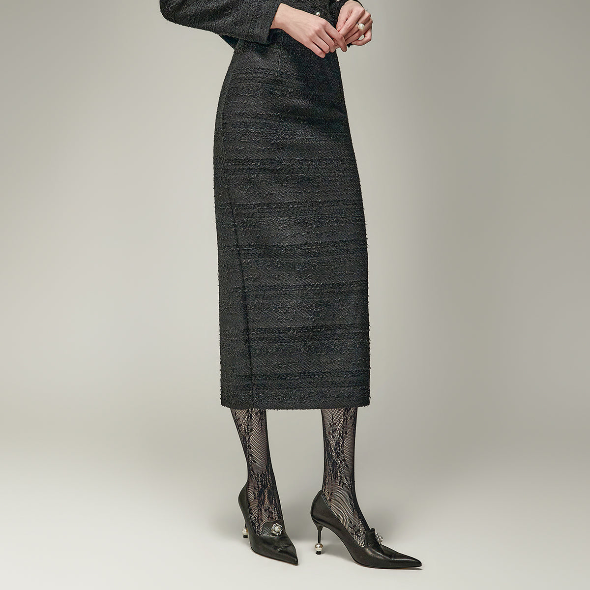 SK3306 Tweed Skirt