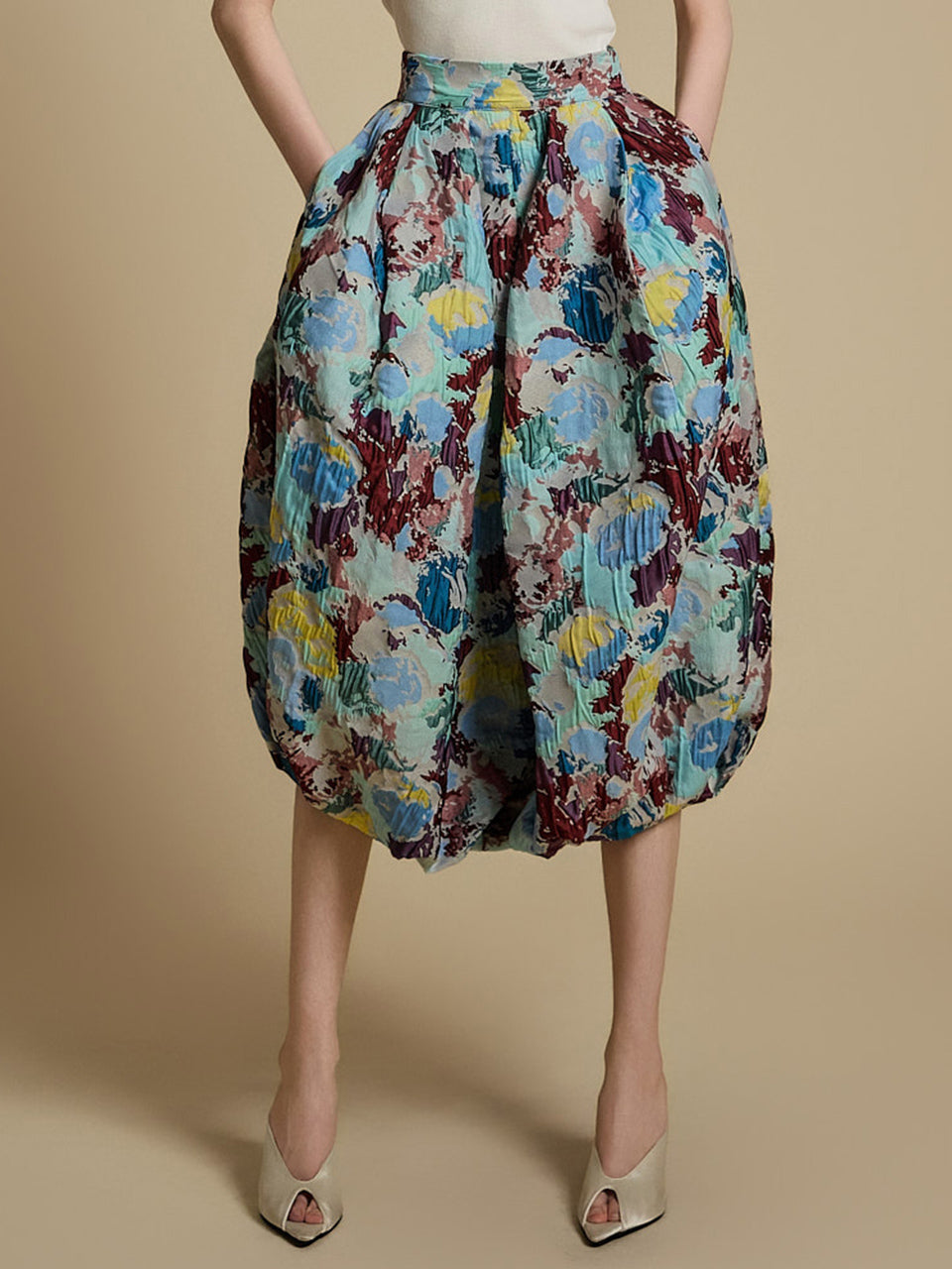 SK9269 Jacquard Skirt