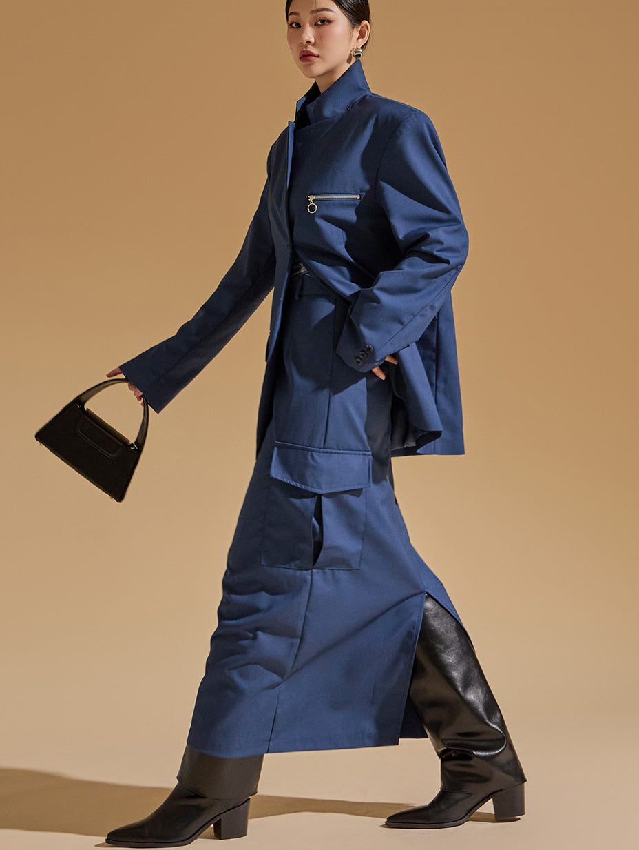 TP1641 夹克和裙子套装