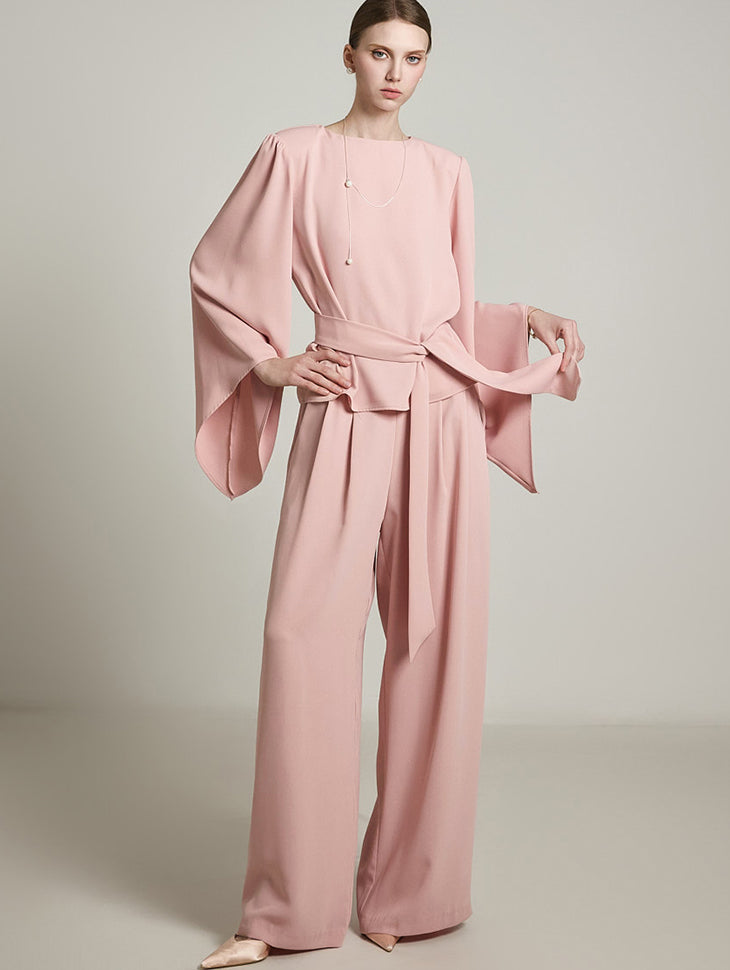 TP2055 衬衫和休闲裤套装