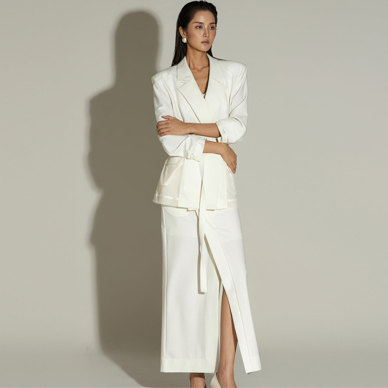 TP2097 夹克和裙子套装