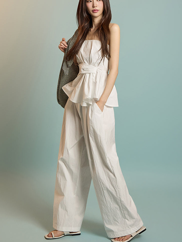 TP2140 Off-Shoulder Top and Pants Set