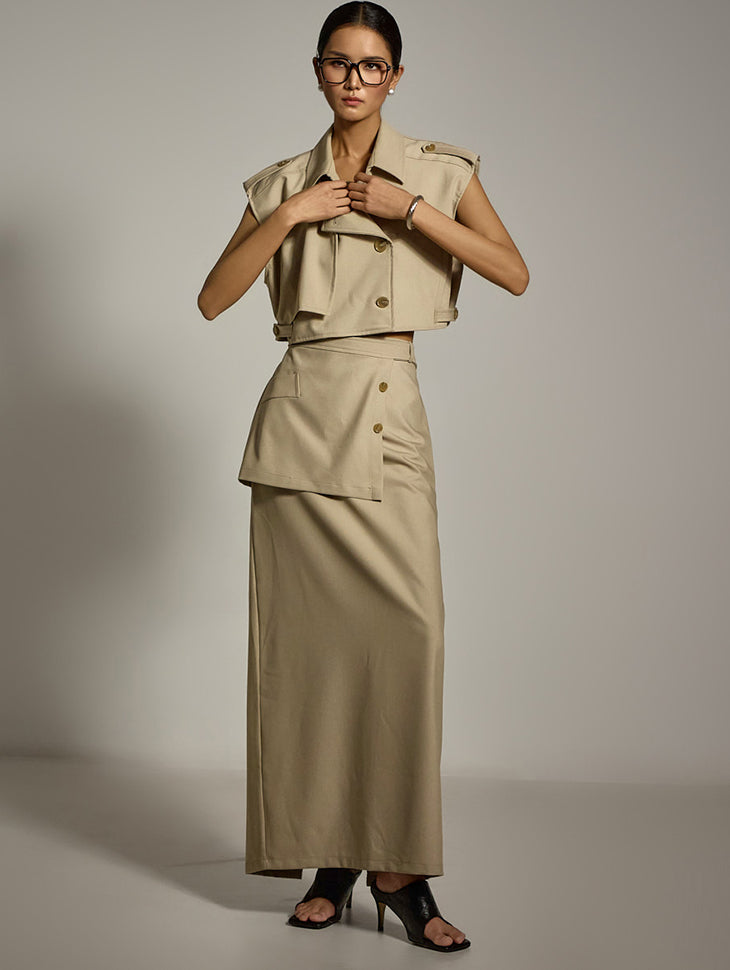 TP2149 ベスト&スカートセット