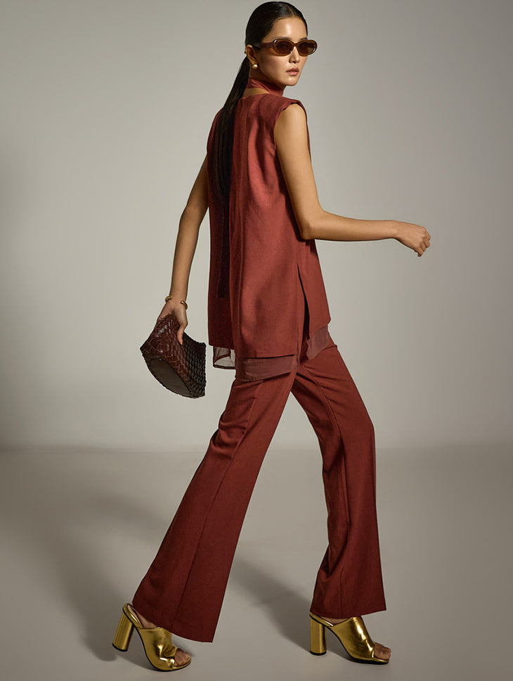 TP2150 ブラウス&スラックスセット