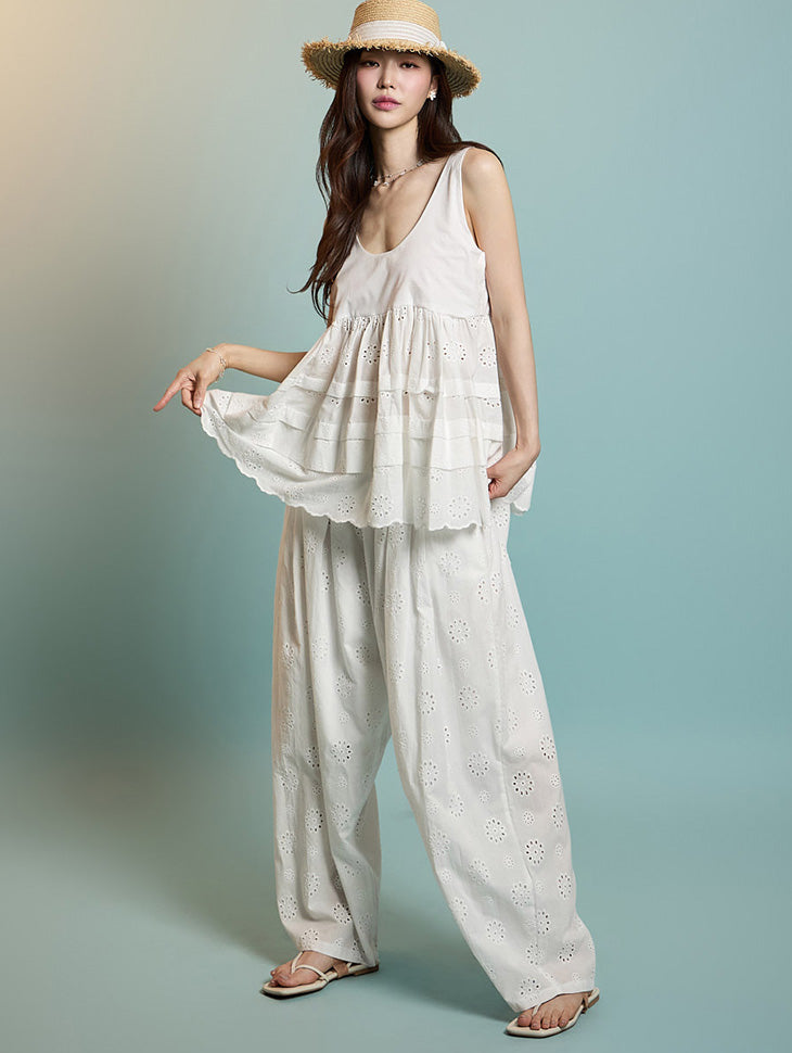 TP2169 トップス&パンツセット