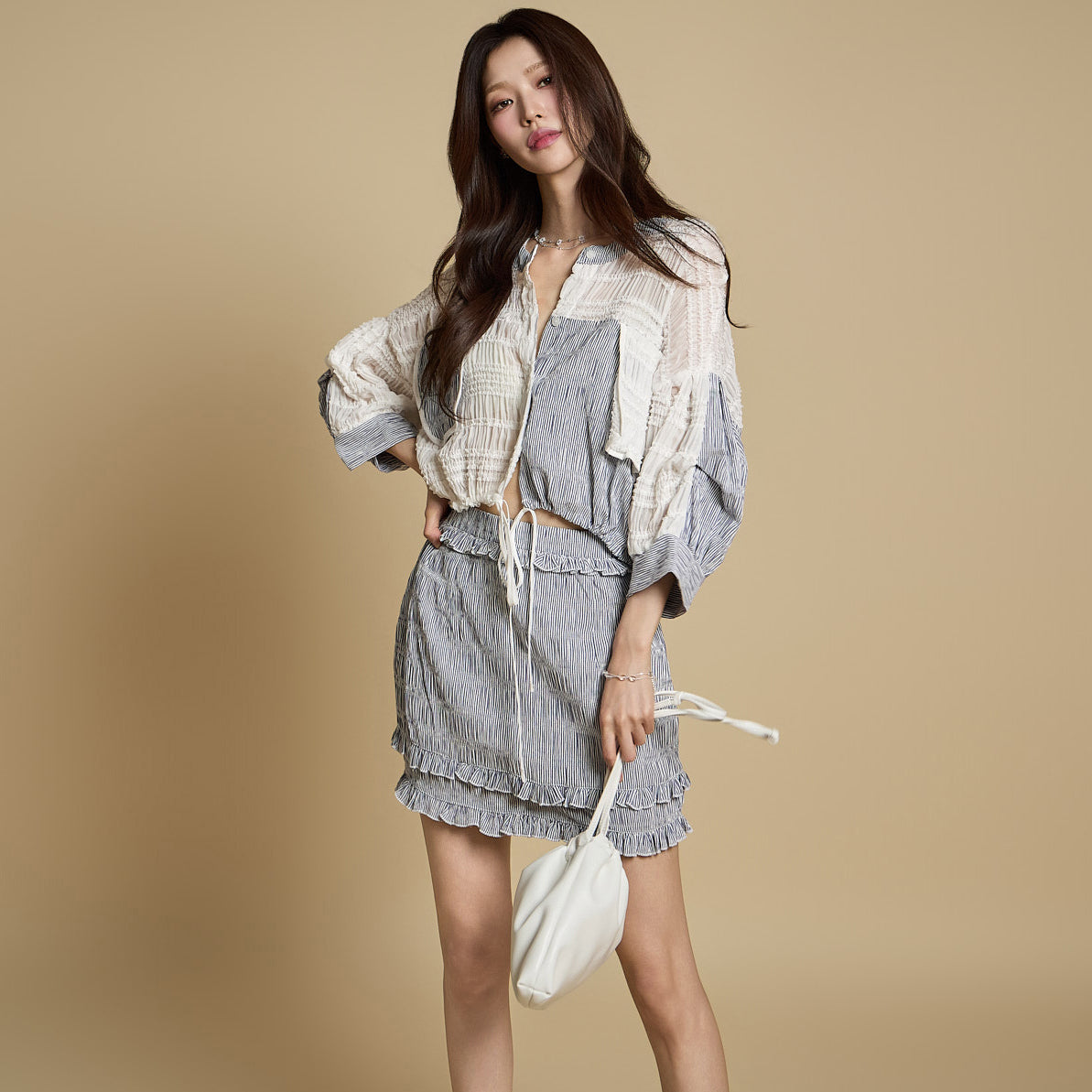 TP2170 Blouse and Skirt Set