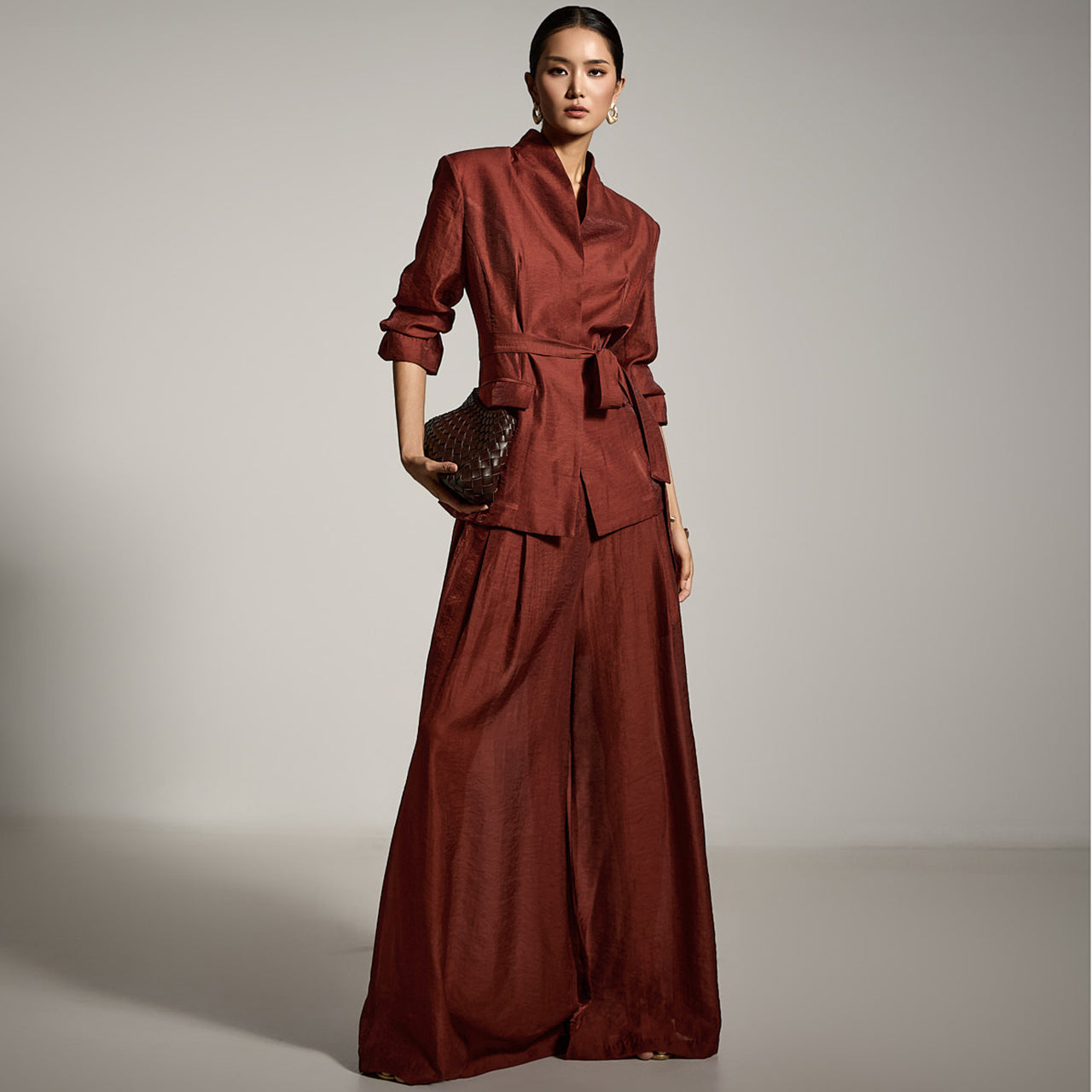 TP2177 透明夹克和休闲裤套装