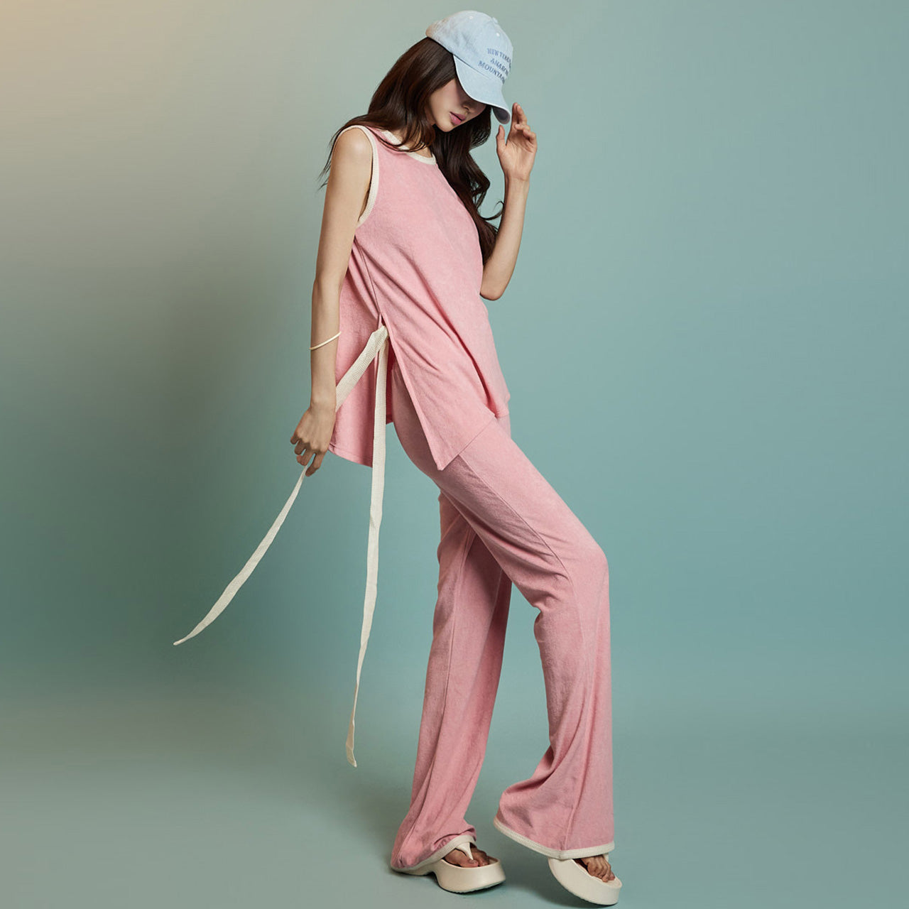 TP2192 テリートップ&パンツセット