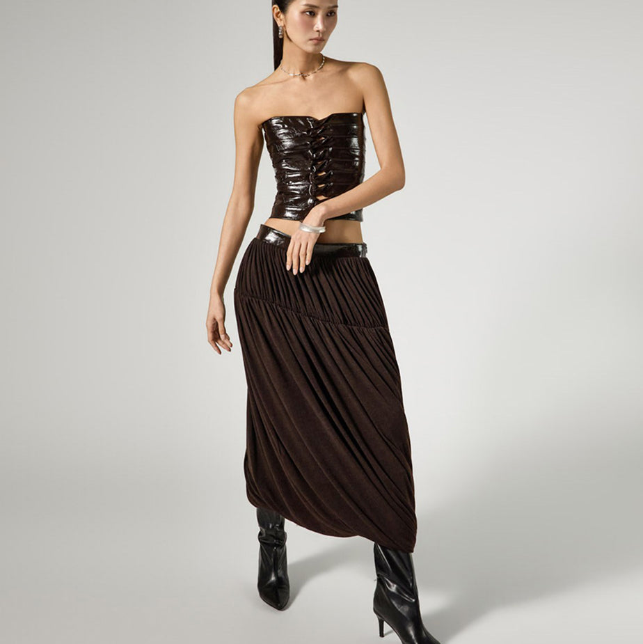 TP2340 Top and Skirt Set