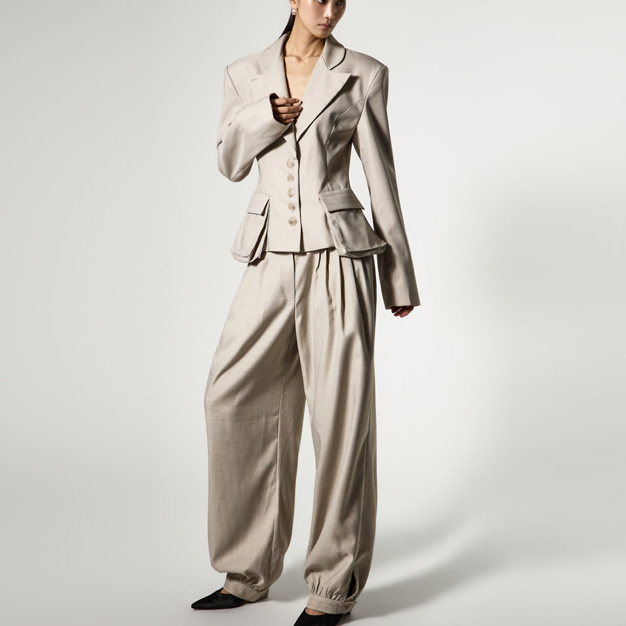 TP2370 夹克和长裤套装