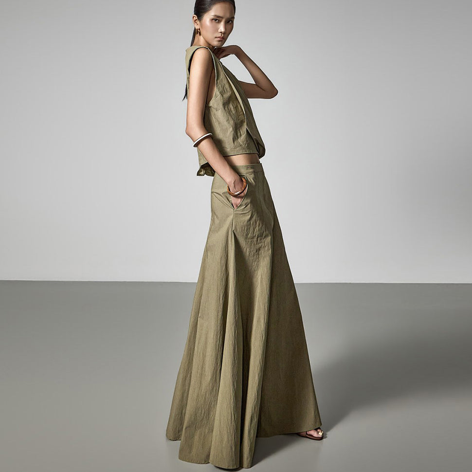 TP2412 Blouse and Skirt Set