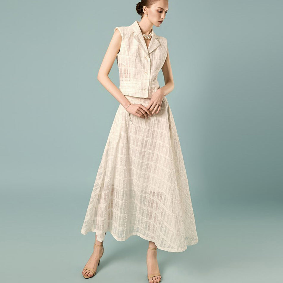 TP2420 Vest and Skirt Set
