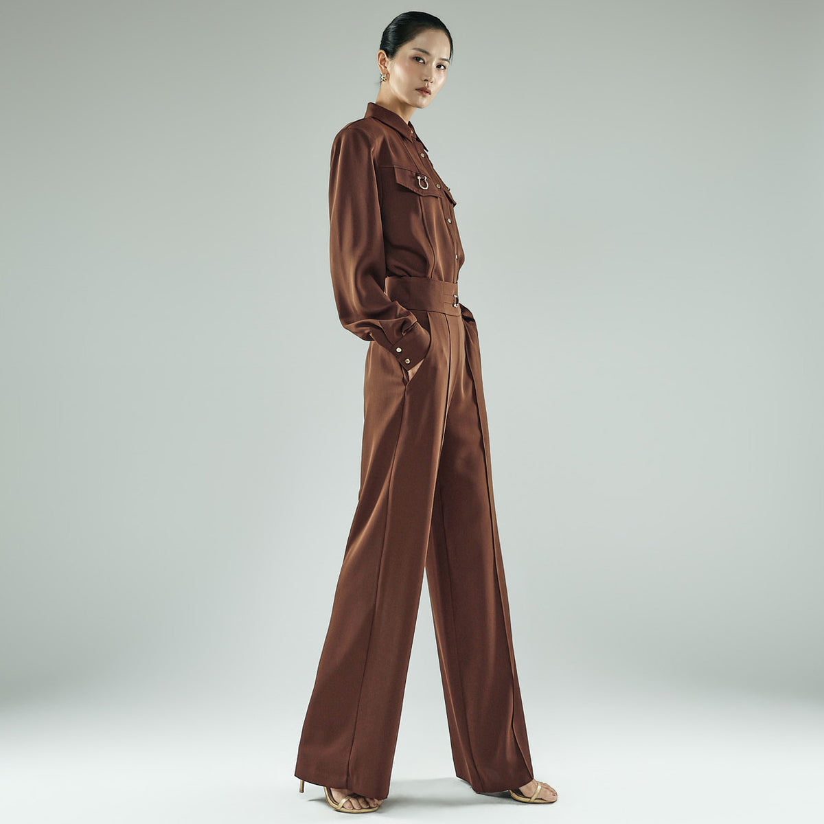 TP2490 Blouse and Slacks Set